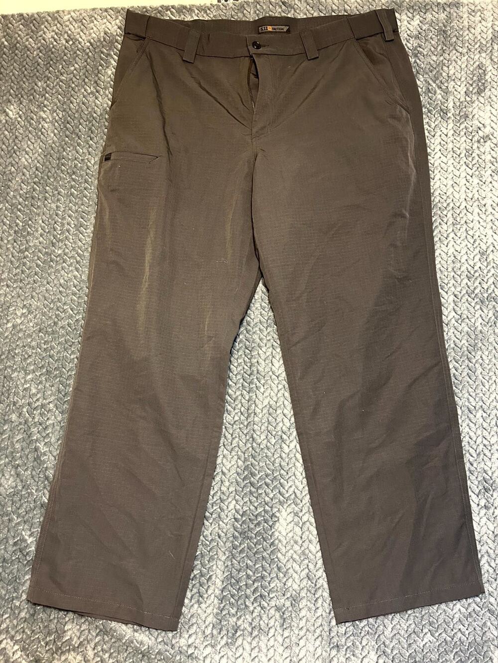 5.11 Tactical Utility Pants Mens 40x30 Charcoal Gray Straight Leg Hiking Camping